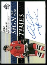 2019-20 SP Authentic #SOTT-GR Dirk Graham Sign of the Times