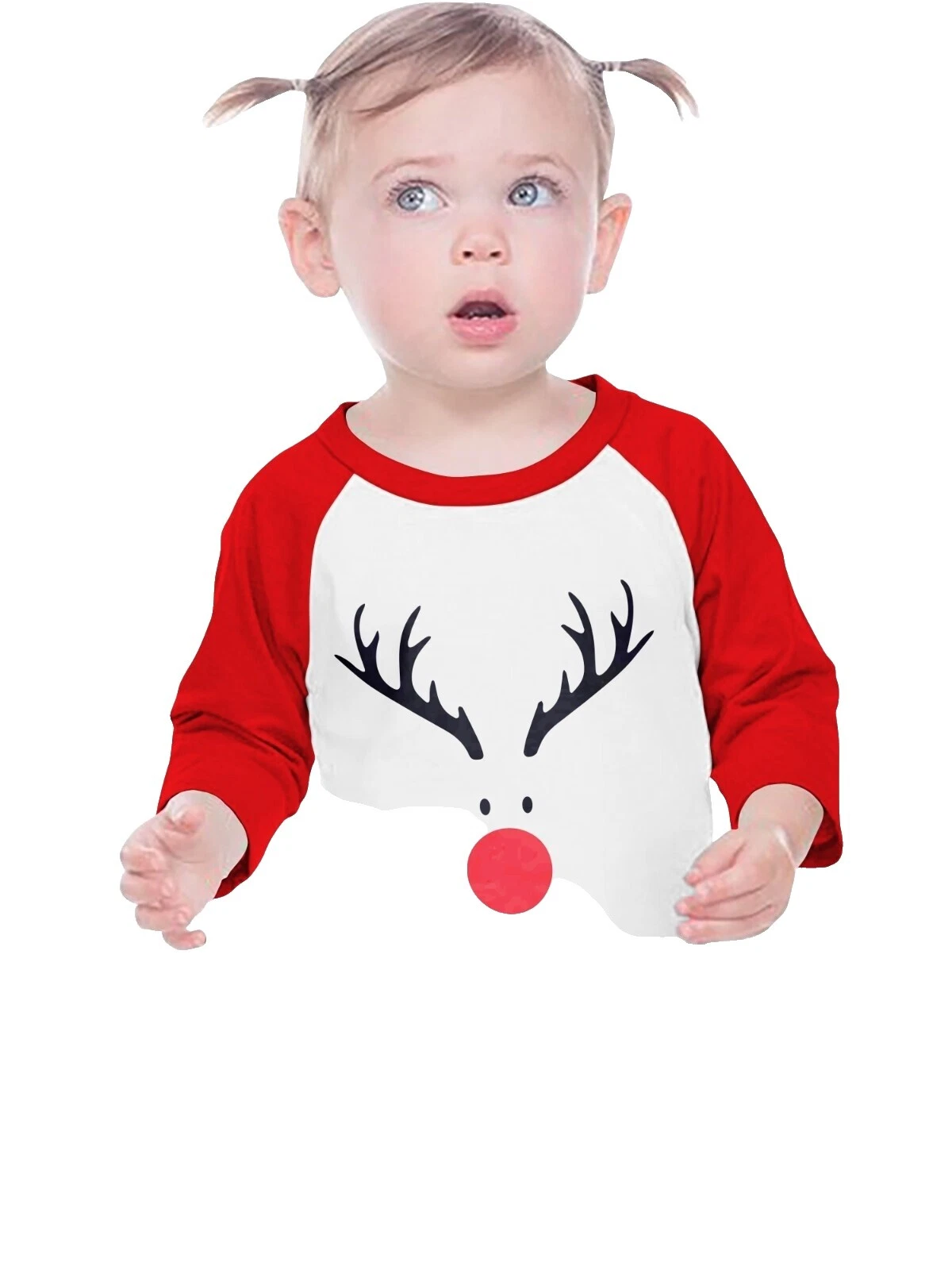 3/4 Sleeve 100% Cotton Unisex Kids' Tops & T-Shirts