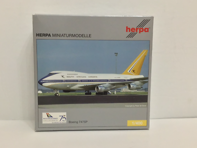 Herpa 1:400 SOUTH AFRICAN AIRWAYS Boeing 747SP | eBay