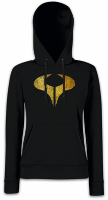 SYMBOL OF CRONOS Damen Hoodie Kapuzenpullover Cronus Sign Logo Stargate Zeichen