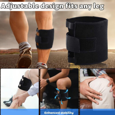 2pcs Pressure Point Knee Braces Leg Area Pain Relief Sciatica Support