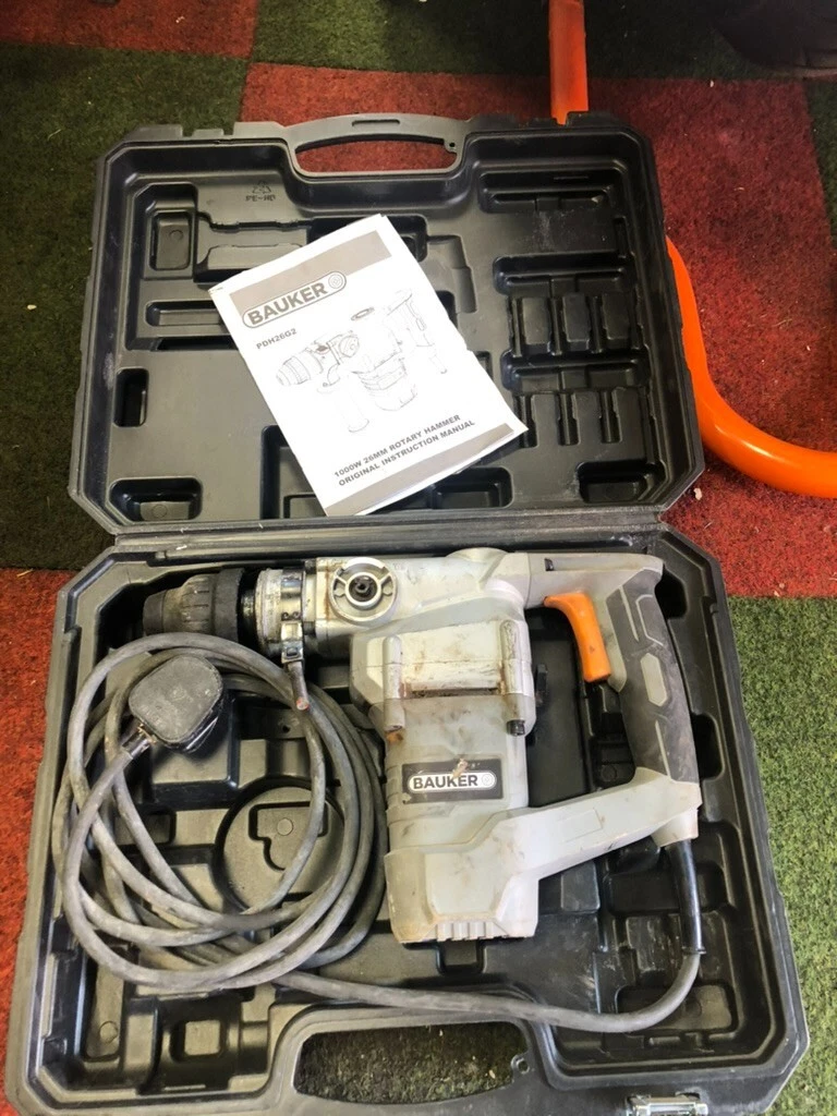 BAUKER 1000W 26mm SDS Hammer Drill 240V PDH26G2 eBay
