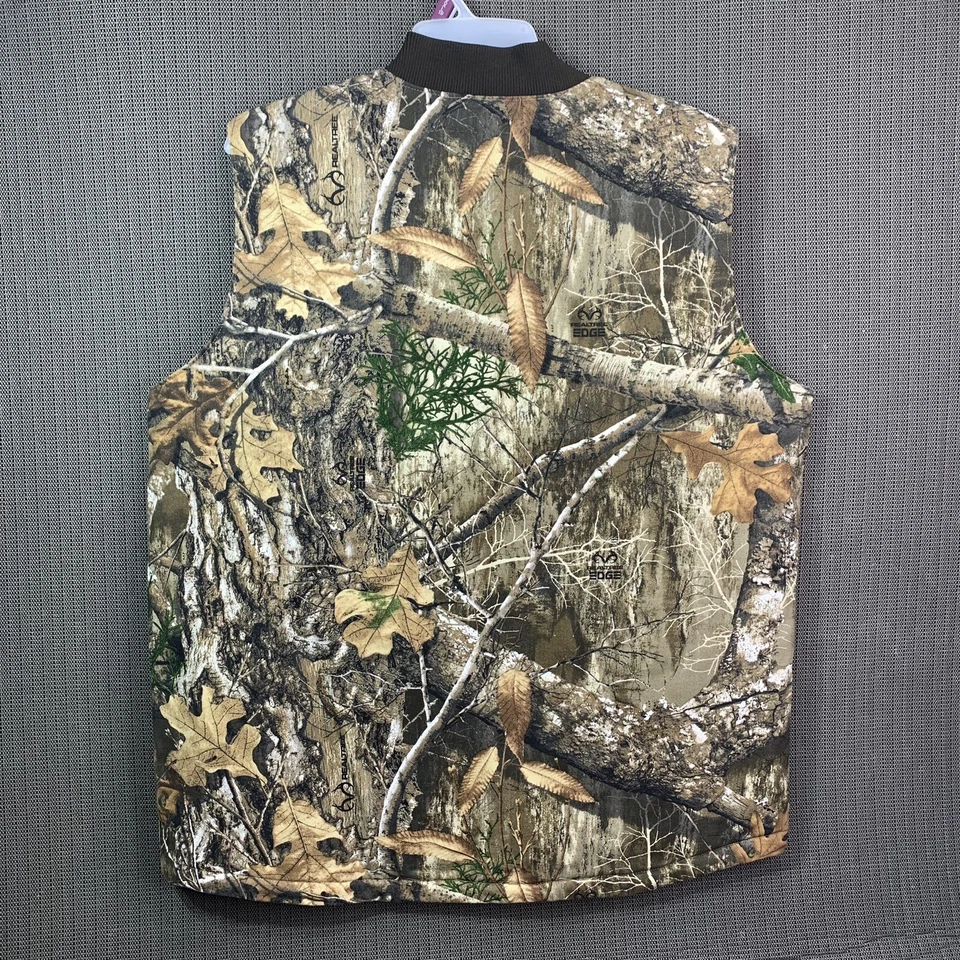 Walls Mossy Oak Hunting Camo Camouflage Scentrex Insulated Quilted Vest Large L - Image 2 of 4
