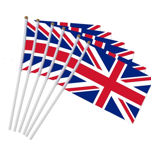 Custom Small Mini Flags Personalised Hand Flag with Embroidery - Picture 32 of 36