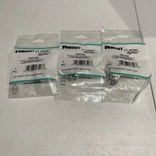 Panduit - NKFIW - NetKey F-Type Coupler Module C - Lot of 3 - NEW