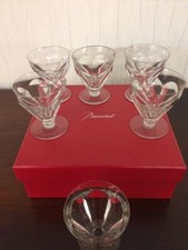 Gafas de cristal con patas Baccarat Talleyrand 54 piezas H: 8,5 cm precio por unidad