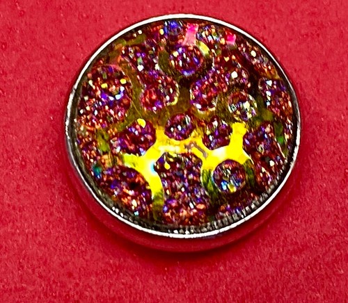 Drusy style honey comb abstract 18mm Magnolia And Vine Ginger Snaps - Picture 10 of 11