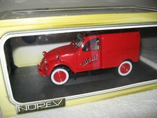 CITROEN 2CV POMPIERS FOURGONNETTE NOREV 1:18 SCALE OPENING PARTS