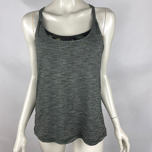Lululemon Sunset Salutation Tank Women 8 Butterfly Built in Bra Luon Gum Yoga - Picture 2 of 9