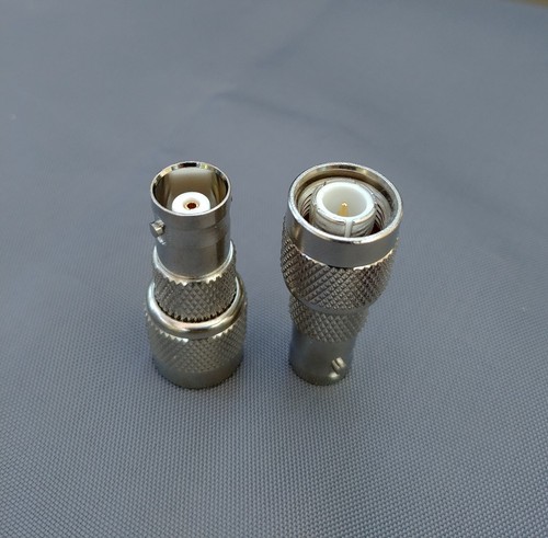 (5 PCS) BNC Female to TNC Male Connector - USA Seller - Zdjęcie 2 z 2