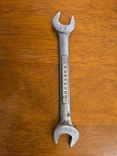 Craftsman 9/16" 1/2" Open End Wrench Vintage V 44579 Made in USA. OT