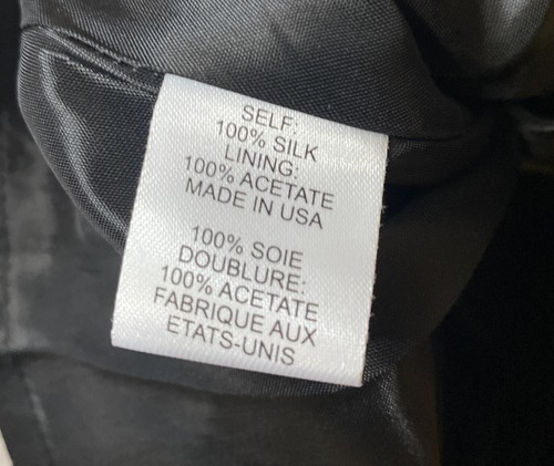 NANETTE LEPORE Black Pleaded Silk Skirt Sz 4 - Picture 7 of 7
