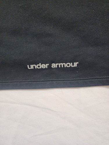 Under Armour 1/4 Zip Jacket Performance Pullover Womens Sz M Black Grey - Picture 5 of 11