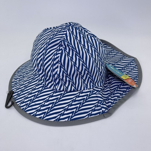 Sunday Afternoons Kids' Play Hat - Blue Electric Stripe - Size Small 1-3 Years