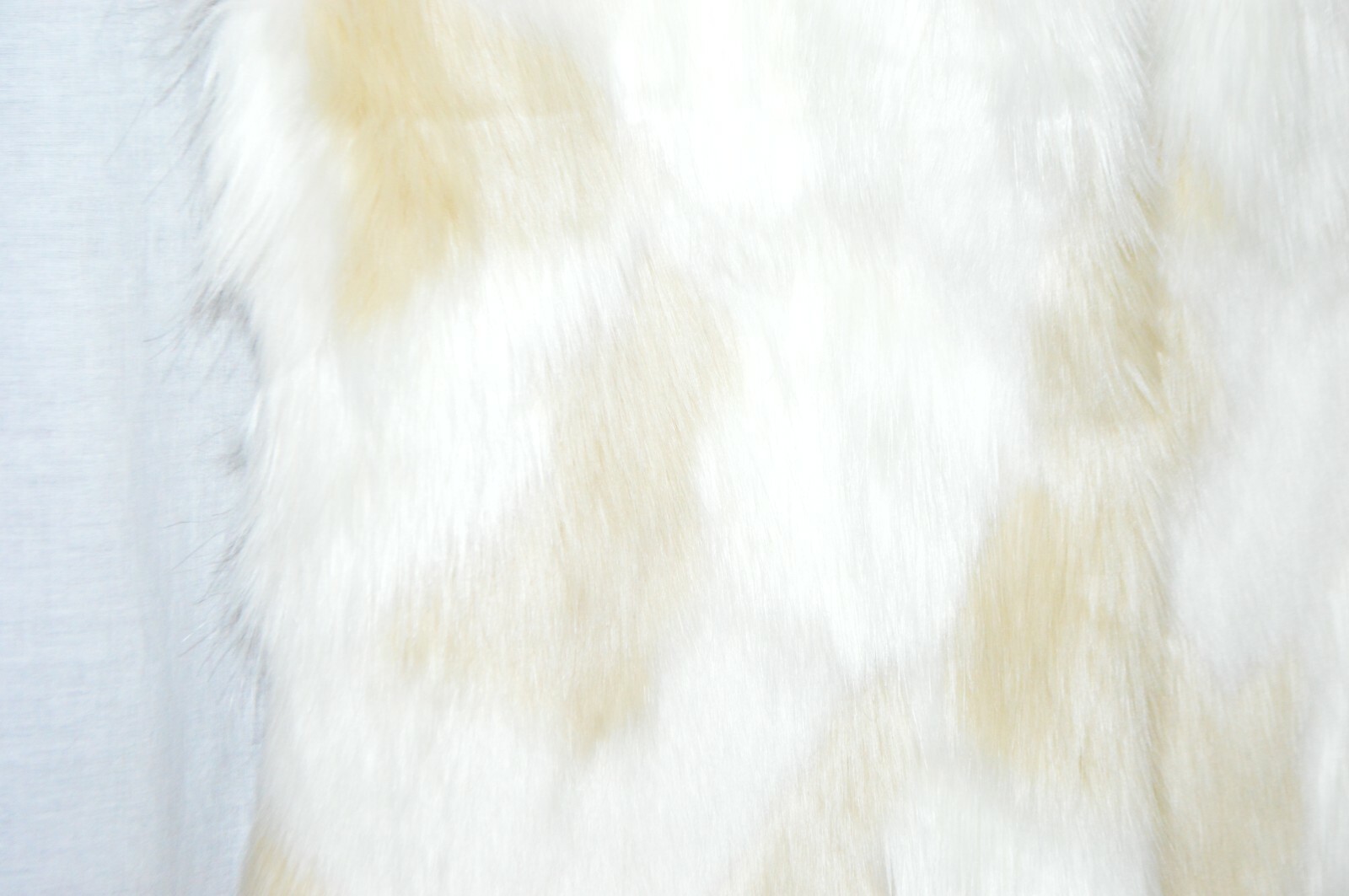 INC INTERNATIONAL CONCEPTS Ivory Patchwork Faux F… - image 2