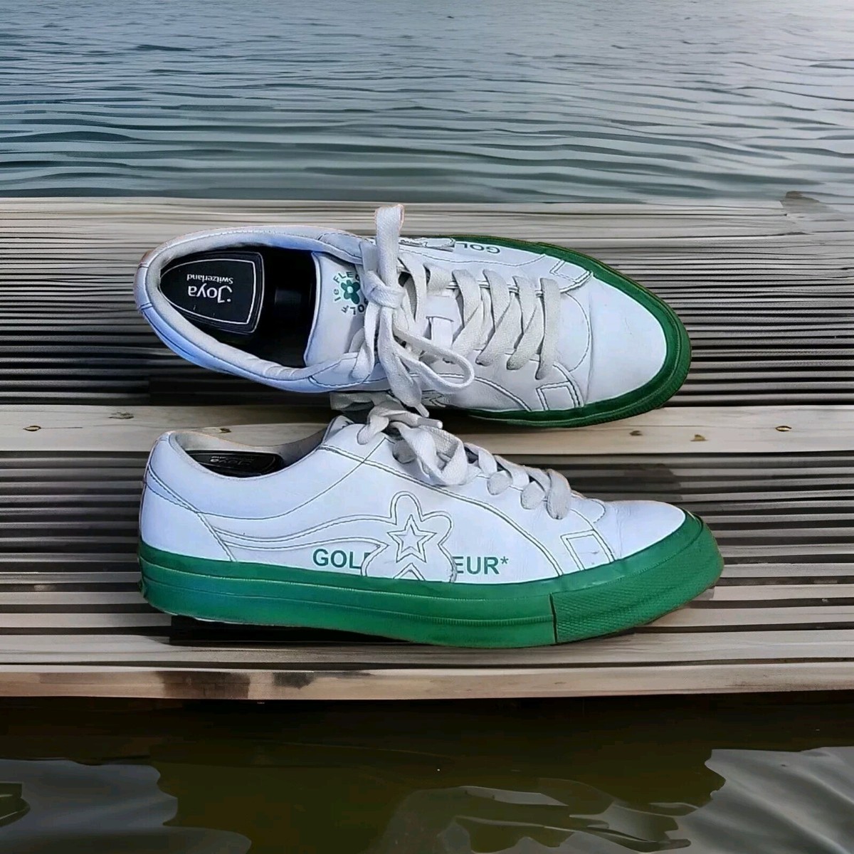 CONVERSE GOLF LE FLEUR GOLF SHOES MENS 9.5 164025C White CONVERSE GOLF LE FLEUR GOLF SHOES MENS 9.5 164025C White