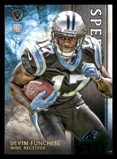 2015 Topps Valor #199 Devin Funchess Rookie Carolina Panthers