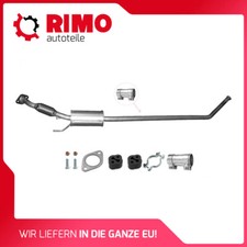 für Kia Picanto 1.0 51kW (2011-2014) Auspuff Mittelschalldämpfer Mit Montagesatz