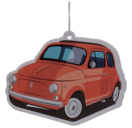 Fiat 500 Offizieller Retro Auto Lufterfrischer in frisch neuwertig oder orange, Deodorant - Bild 6 von 7