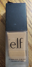 Elf Flawless Finish Satin Foundation Oil-Free Medium Golden Linen 81375 .68oz