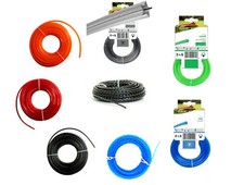 8 MODELS 15m Garden Strimmer Line Grass Trimmer Cord Wire Replacement 1.3mm-3mm