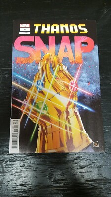 2024 MARVEL COMICS THANOS #4 SNAP VARIANT NM AVENGERS MCU Visit My