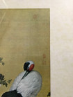 Antique Chinese Painting Pair of Cranes by Lang Shining — photo 6