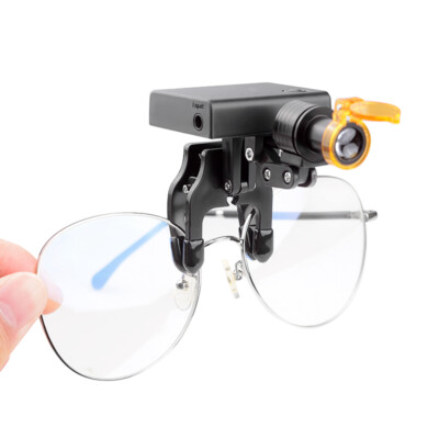 5W Dental Wireless LED Headlight with Optical Filter for Binocular Loupes DY-013