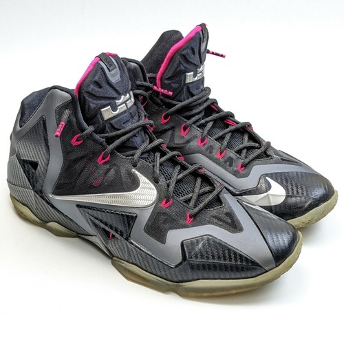 lebron 11 pink and grey