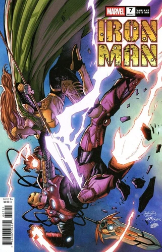 Iron Man Volume 7 #7 Marvel Comics Netho Diaz Variant Cover C Near Mint