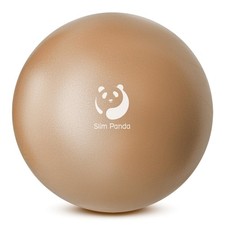 Slim Panda Pilates Ball, 9 Inch Small Exercise Anti 9", 1 Rose Gold