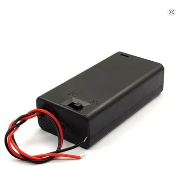 2 x AA Batterie Halter 3 V Mit Leitungen Draht EIN/Aus Schalter Schraube Kappe