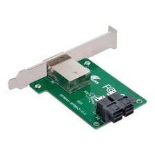 CY Mini SAS HD SFF-8644 to Internal SAS HD SFF-8643 PCBA Female Adapter Dual ...