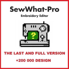 SewWhat Pro Sew What Pro - Embroidery Digitizing Software for Lifetime