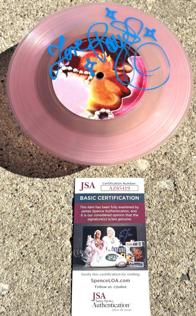 RAYE　Genesis　直筆サイン入りカラーレコード RAYE SIGNED 7” Baby Pink Vinyl JSA COA GENESIS | eBay