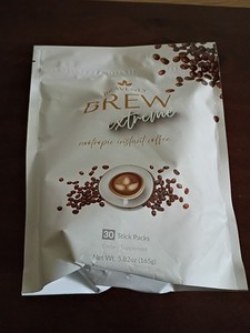 Bravenly Brew Extreme Nootropic Instant Coffee 30 Stick Packs Unopened