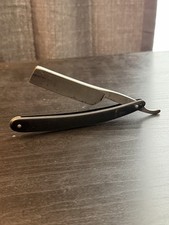 Vintage 6/8 Beauty High-Quality 3217 Japanese Straight Razor, Shave-ready