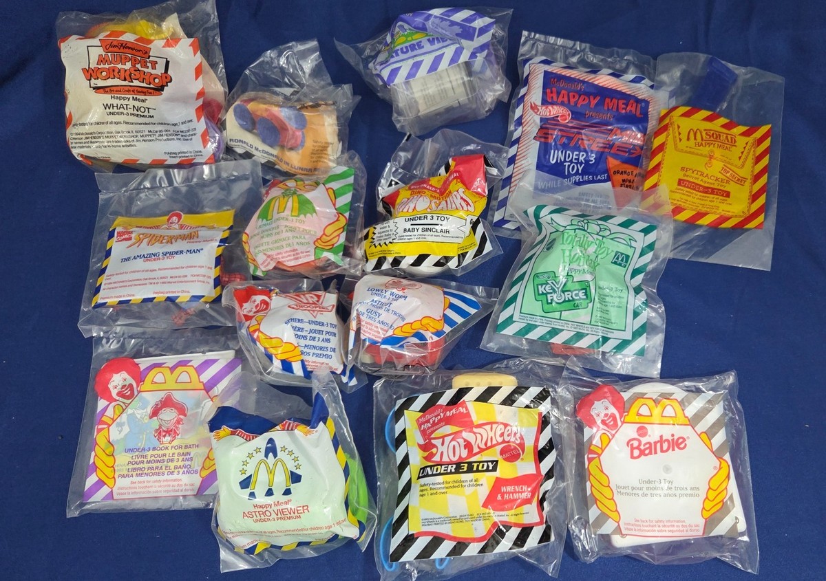 McDonalds Happy Meal Under 3 Toys Lot Of 15 | eBay