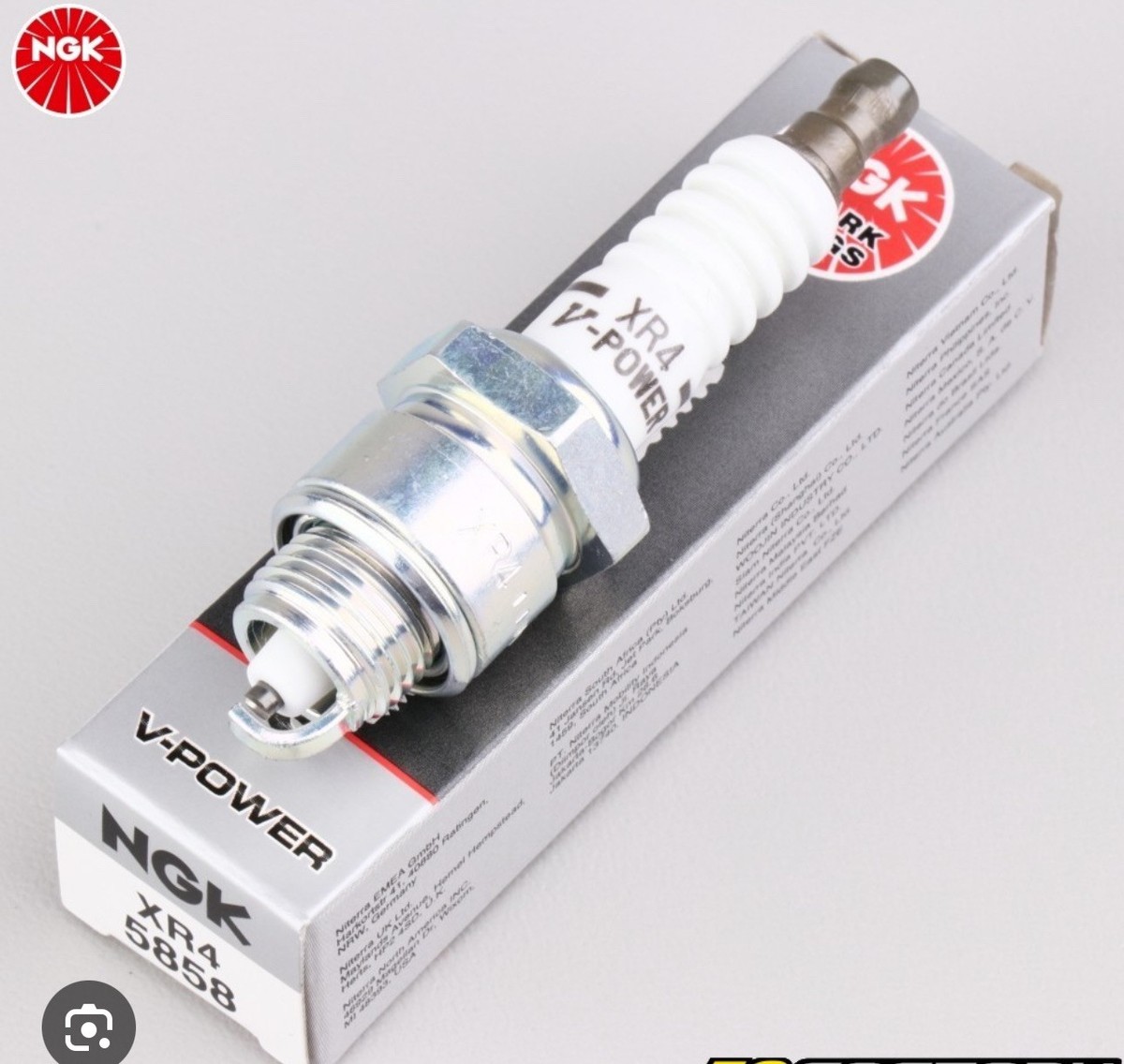 NGK XR4/5858 V-Power Premium Power Spark Plugs | eBay