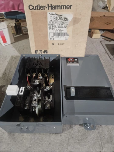1 NEW CUTLER-HAMMER A10AG0CB SERIES B1  MAGNETIC STARTER NIB ***MAKE OFFER***