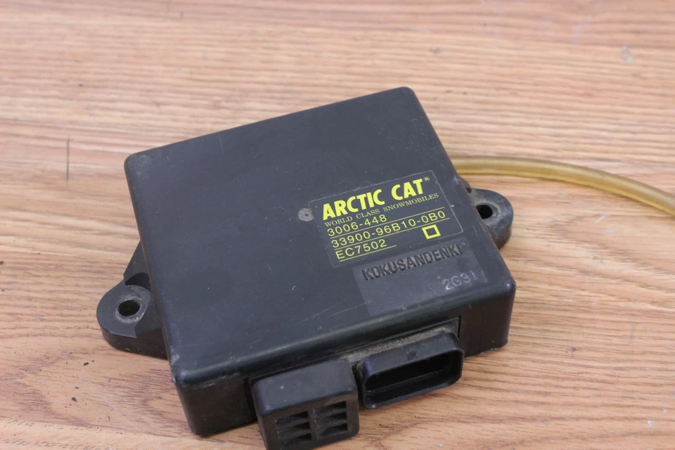 2003 ARCTIC CAT F7 FIRECAT 700 CDI Igniter Box / ECU Computer SQUARE INJECTORS - Image 2 of 4