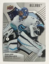 2021-22 Upper Deck Allure Hockey Seattle Kraken Philipp Grubauer Card #92