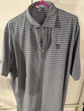Scotty Cameron x Peter Millar Golf Polo Shirt Stripe Summer Comfort Circle T