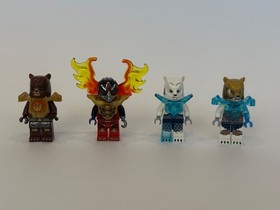 LEGO LEGENDS OF CHIMA 70223 Icebite's Claw Driller 99.9% Complete Set w/Manual