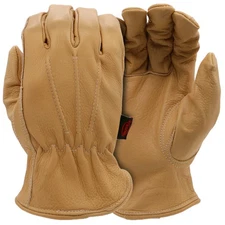 Boss, Aqua Armor Cowhide Work Glove, Size 2XL, Color Tan, Included (qty.) 1,