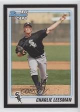 2010 Bowman Prospects Wrapper Redemption Black Charlie Leesman #BP54 0f6