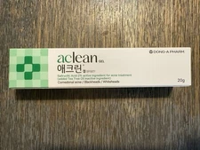 Aclean gel 20g x 1ea Korean Acne Treatment. Made in Korea