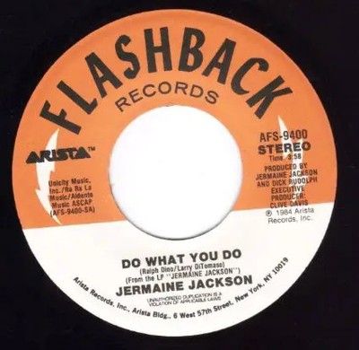 Jermaine Jackson Do What You Do / (Closest Thing To) Perfect Flashback Record