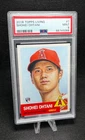 2018 Topps Living SHOHEI OHTANI Rookie Card PSA 9 MINT (RC) Low Print Run