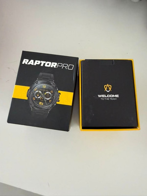 Official Reseller - Alphagear Raptor Pro Smart Watch Men AMOLED Open Box